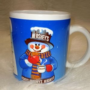 MUG Hershey's Snowman Smores Campfire Recipe mug